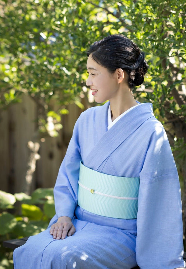 「夏こそ快適に、街歩きの楽しみ方」『今こそ“着物”』VOL.26 都田恵理子さん - 木下着物研究所