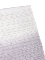 【限定1点/※袋帯でも仕立可】 幅広いシーンに使える！程よいキラキラ 西陣織九寸名古屋帯白×藤 曙光暈し /10周年記念 - 木下着物研究所