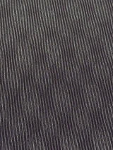 【早期特典/1点限定】女将も愛用！憧れのシャリ感 伝統的工芸品 十日町明石縮 立涌/黒橡色（くろつるばみいろ）　 ※手縫いマイサイズ仕立て - 木下着物研究所