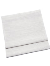 【限定1点/※袋帯も可】 幅広いシーンに使える！程よいキラキラ 西陣織九寸名古屋帯曙光錦 白 - 木下着物研究所