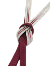 【各1点限定】お茶会や初釜にも！リバーシブルも魅力的！エレガント両面帯締 高麗組 銀暈し 濃色 - 木下着物研究所