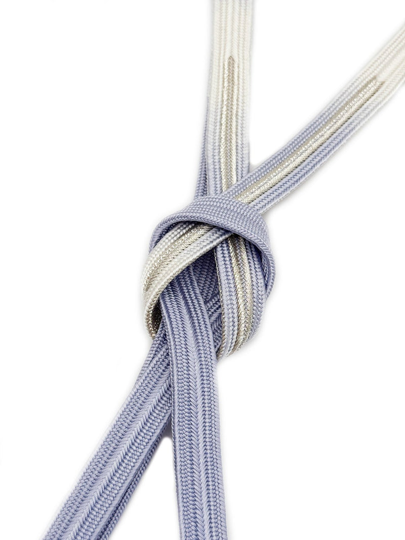 【各1点ずつ】お茶会や初釜にも！リバーシブルも魅力的！エレガント帯締　高麗組　銀暈し - 木下着物研究所