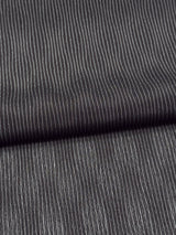 【早期特典/1点限定】女将も愛用！憧れのシャリ感 伝統的工芸品 十日町明石縮 立涌/黒橡色（くろつるばみいろ）　 ※手縫いマイサイズ仕立て - 木下着物研究所