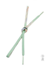 【各1点ずつ】お茶会や初釜にも！リバーシブルも魅力的！エレガント帯締　高麗組　銀よろけ - 木下着物研究所