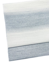 【限定1点/※袋帯も可】 幅広いシーンに使える！程よいキラキラ 西陣織九寸名古屋帯　曙光錦 白×紺 - 木下着物研究所