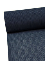 【早期特典/1点限定】女将も愛用！憧れのシャリ感 伝統的工芸品 十日町明石縮 立涌/留紺（とまりこん）　 ※手縫いマイサイズ仕立て - 木下着物研究所