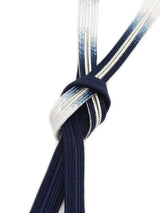 【各1点限定】お茶会や初釜にも！リバーシブルも魅力的！エレガント両面帯締 高麗組 銀暈し 濃色 - 木下着物研究所