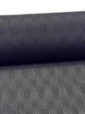 【早期特典/1点限定】女将も愛用！憧れのシャリ感 伝統的工芸品 十日町明石縮 立涌/黒橡色（くろつるばみいろ）　 ※手縫いマイサイズ仕立て - 木下着物研究所
