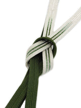 【各1点限定】お茶会や初釜にも！リバーシブルも魅力的！エレガント両面帯締 高麗組 銀暈し 濃色 - 木下着物研究所