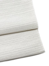 【限定1点/※袋帯も可】 幅広いシーンに使える！程よいキラキラ 西陣織九寸名古屋帯曙光錦 白 - 木下着物研究所