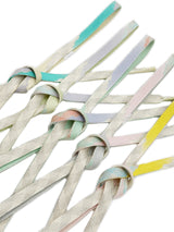 【各1点ずつ】お茶会や初釜にも！リバーシブルも魅力的！エレガント帯締　高麗組　銀よろけ - 木下着物研究所