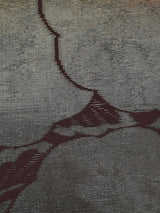 【期限特典/限定1点】最終/紅子所有で絶賛！至宝の 手織西陣織 名古屋帯　紫鳶地に蒔絵風光琳菊　 - 木下着物研究所