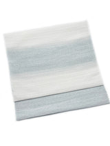 【限定1点/※袋帯も可】 幅広いシーンに使える！程よいキラキラ 西陣織九寸名古屋帯　曙光錦 白×青緑 - 木下着物研究所