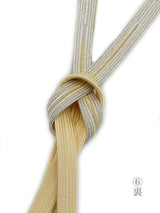 【各1点ずつ】お茶会や初釜にも！リバーシブルも魅力的！エレガント帯締　高麗組　銀暈し - 木下着物研究所