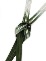 【各1点限定】お茶会や初釜にも！リバーシブルも魅力的！エレガント両面帯締 高麗組 銀暈し 濃色 - 木下着物研究所