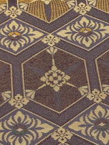 【限定１点/見える福袋28万円←63万円相当】④色無地/薄砂色　袋帯/若松菱　帯締/薄黄色 2026年初商 - 木下着物研究所