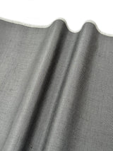 【250回記念/1点限定】結城紬 無地/くすみグレイ　 (※マイサイズ仕立て）　 - 木下着物研究所
