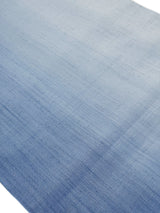【250回記念/1点限定】結城紬 縦ぼかし/青系 (※マイサイズ仕立て） - 木下着物研究所