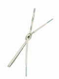 【少量入荷】涼しげ×大人POPが楽しい！レース組帯締　波文様　単衣夏物　５配色