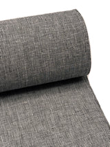 【期限特典/少量】綿麻着物 小格子　黒×白※マイサイズ仕立て