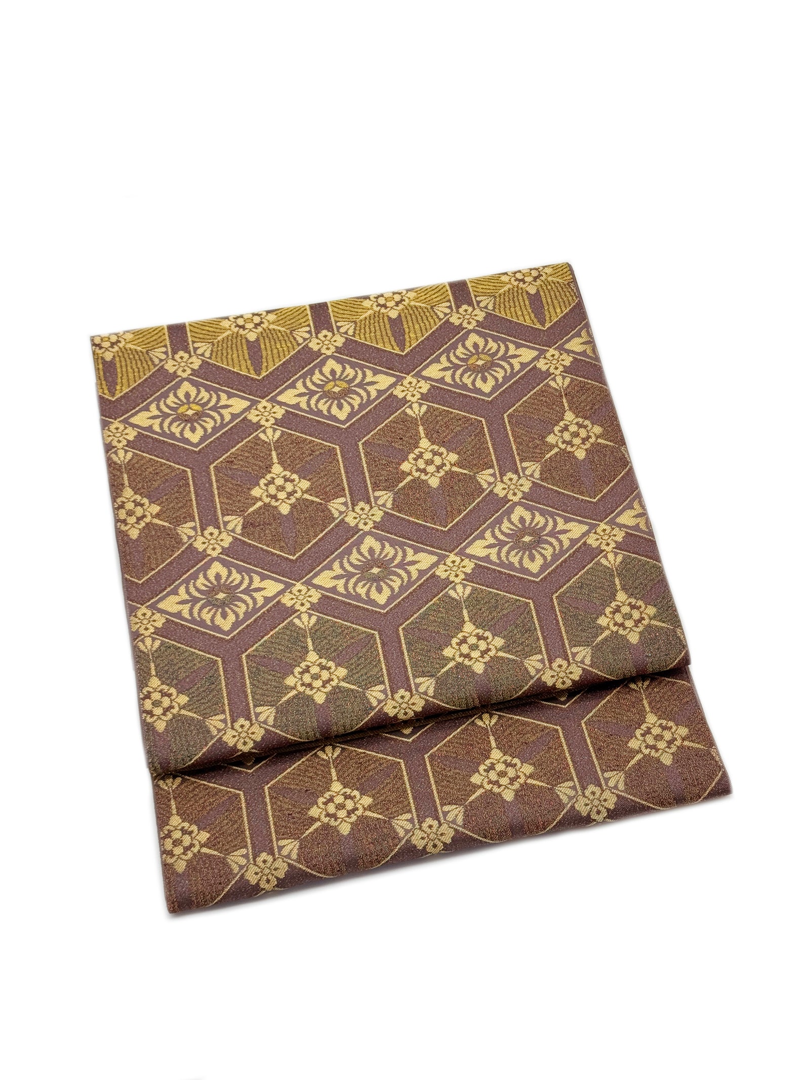 期限特典】限定1点 大丈夫！と安心感のある西陣織 本袋袋帯 若松菱