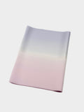 【新作】4倍使える両面帯揚 銀霞 ラベンダー×ベビーピンク[紅衣オリジナル]