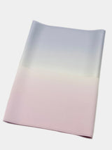 【新作】4倍使える両面帯揚 銀霞 ラベンダー×ベビーピンク[紅衣オリジナル]