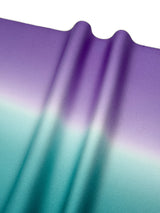 【新色】二色暈し 艶帯揚　ナイルブルー×藤紫[紅衣オリジナル]