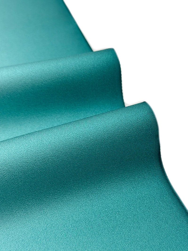 【新色】二色暈し 艶帯揚　ナイルブルー×藤紫[紅衣オリジナル]