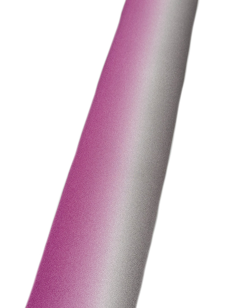 【新色】二色暈し 艶帯揚　ラズベリーレッド×ビターチョコレートブラウン [紅衣オリジナル]