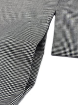 【期限特典/受注】 衿元もシルエットもスッキリ！美衿コート 大人可愛い！千鳥格子　[紅衣オリジナル]