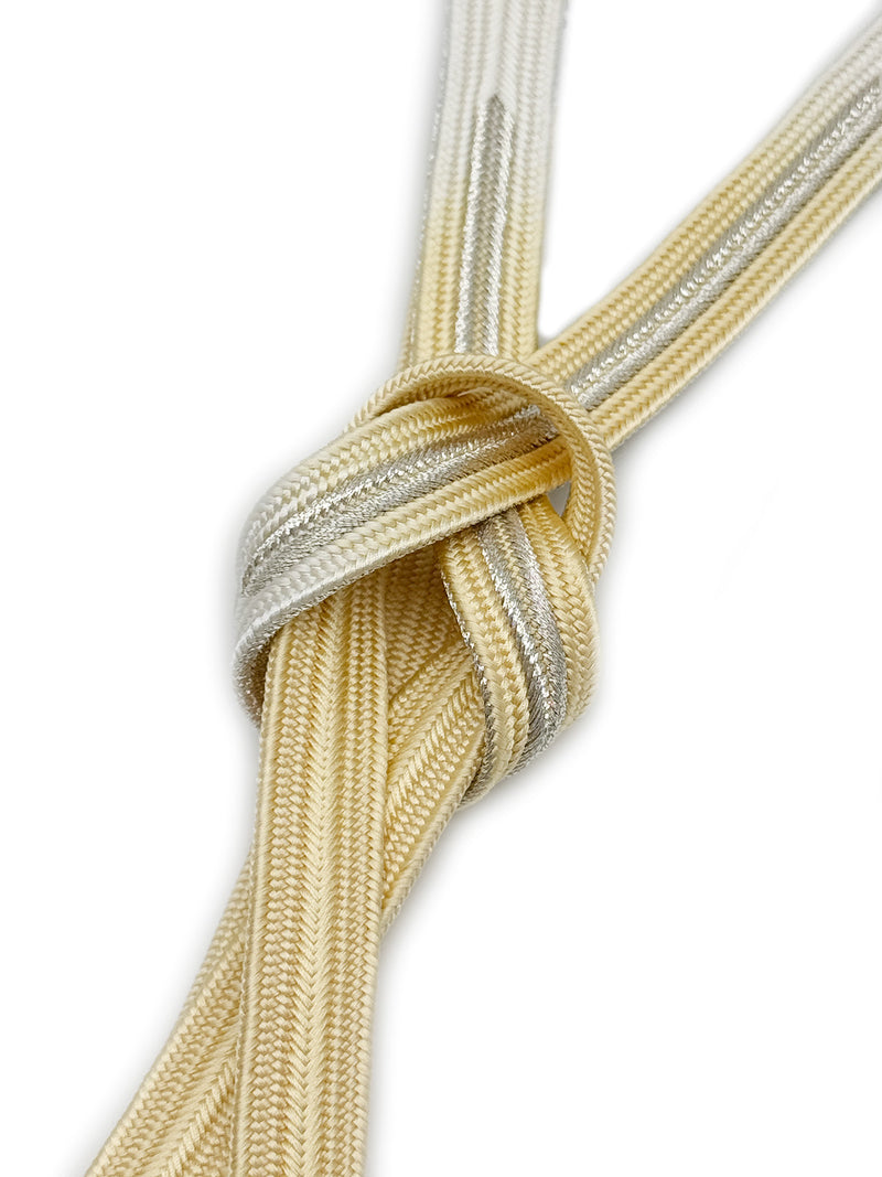 【各1点ずつ】お茶会や初釜にも！リバーシブルも魅力的！エレガント帯締　高麗組　銀暈し