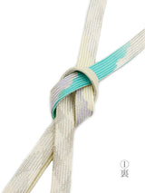 【各1点ずつ】お茶会や初釜にも！リバーシブルも魅力的！エレガント帯締　高麗組　銀よろけ