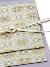 【限定１点/見える福袋30万円←65万円相当】③色無地/鴇鼠色　袋帯/錦花菱藤　帯締/白立て分金 2026年初商