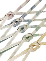 【少量入荷】涼しげ×大人POPが楽しい！レース組帯締　波文様　単衣夏物　５配色 - 木下着物研究所