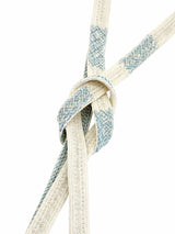 【少量入荷】涼しげ×大人POPが楽しい！レース組帯締　波文様　単衣夏物　５配色 - 木下着物研究所