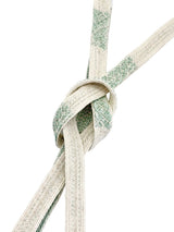 【少量入荷】涼しげ×大人POPが楽しい！レース組帯締　波文様　単衣夏物　５配色 - 木下着物研究所