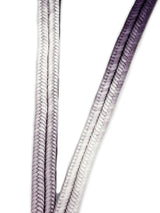 【新色】ゆるぎ組帯締 二色暈し 滅紫×くすみ藤[紅衣オリジナル] - 木下着物研究所