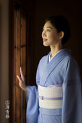 【期限特典】毎日の着物生活を可能にする上質な洗える着物 カラフル色無地[紅衣オリジナル] ※手縫いマイサイズ仕立て 単衣夏用 - 木下着物研究所