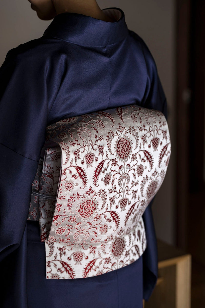 【新作/モニターキャンペーン】ついに登場！上質な洗える秋冬着物 艶色無地[紅衣オリジナル] ※手縫いマイサイズ仕立て 単衣 - 木下着物研究所