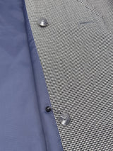 【期限特典/受注】 衿元もシルエットもスッキリ！美衿コート 大人可愛い！千鳥格子　[紅衣オリジナル] - 木下着物研究所