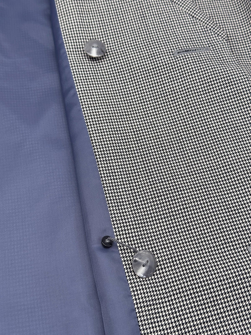 【期限特典/受注】 衿元もシルエットもスッキリ！美衿コート 大人可愛い！千鳥格子　[紅衣オリジナル] - 木下着物研究所