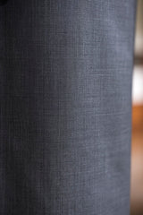 【新作】スーツ生地の着物 ②グレンチェック消炭（手縫仕立代込み） ※生地確認できます - 木下着物研究所