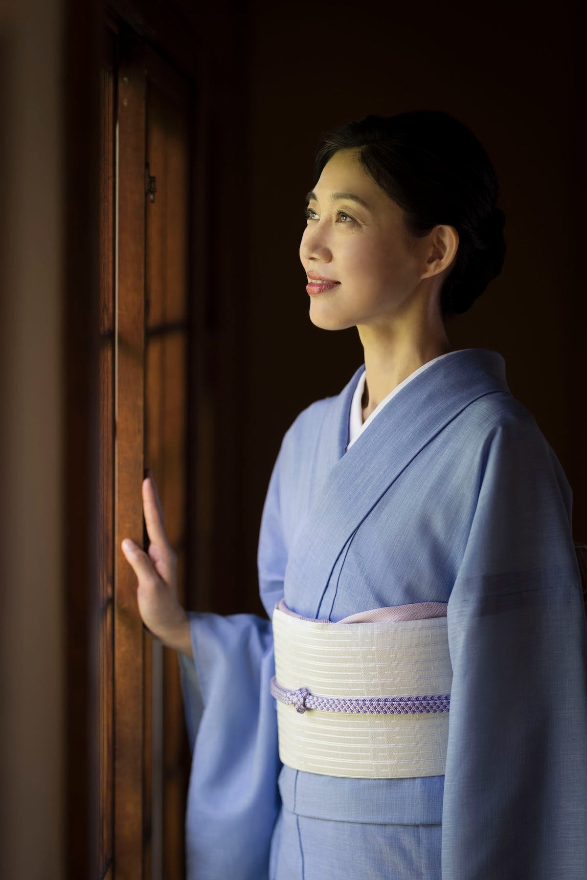 毎日の着物生活を可能にする上質な洗える着物 カラフル色無地[紅衣