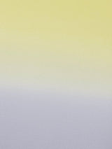 【少量再入荷】二色暈し 艶帯揚　薄檸檬×銀鼠 [紅衣オリジナル] - 木下着物研究所