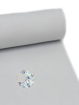 【期限特典】超使える！飛柄の小紋 三日月唐草文様/紅子オススメ/ガード無料 - 木下着物研究所