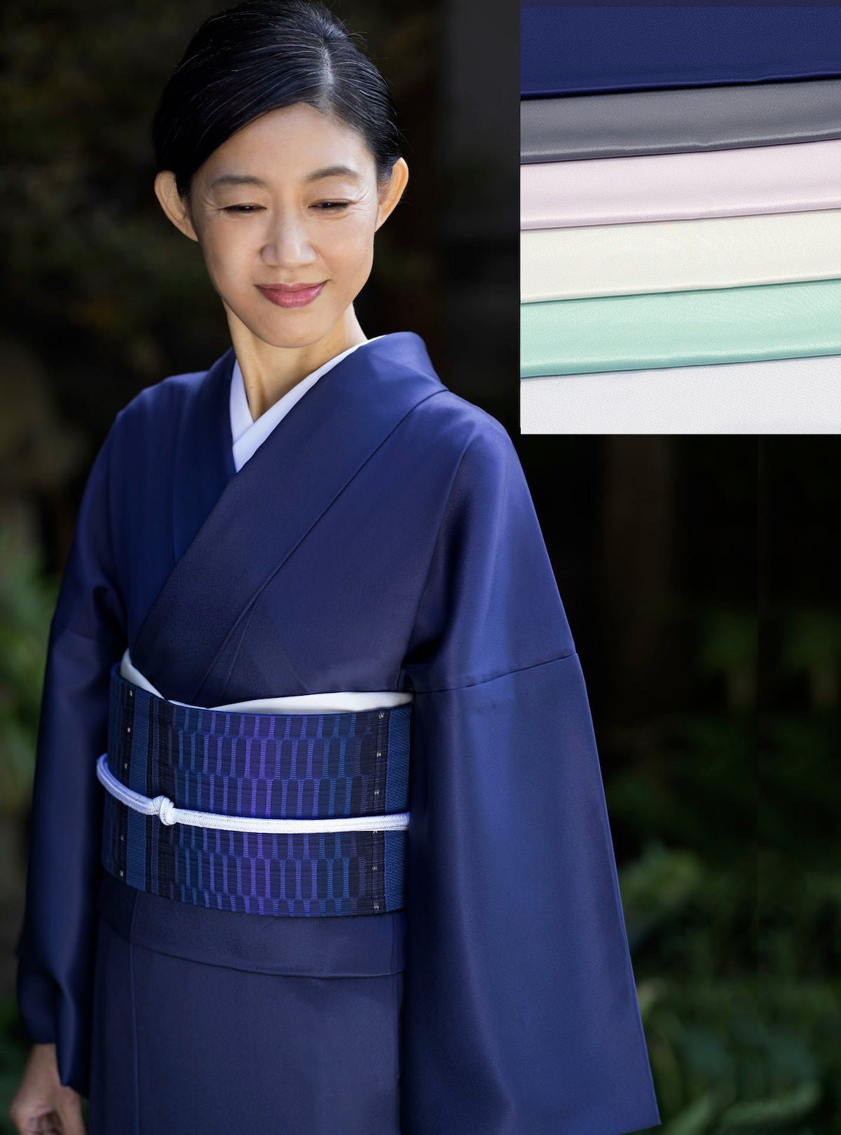 【新色/期限特典】大好評！新色登場・上質な洗える秋冬着物 艶色無地[紅衣オリジナル] ※手縫いマイサイズ仕立て 単衣 - 木下着物研究所