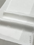 【新柄登場】機能性とお洒落が一緒に叶う！洗える絹の半衿 [唐草/流線/羊歯/斜線/ウィステリア/雪結晶] - 木下着物研究所