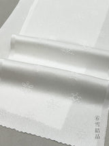 【新柄登場】機能性とお洒落が一緒に叶う！洗える絹の半衿 [唐草/流線/羊歯/斜線/ウィステリア/雪結晶] - 木下着物研究所