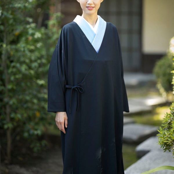 お値下げ　コルトレイクリネン　コート炭黒よりな紺色 product-